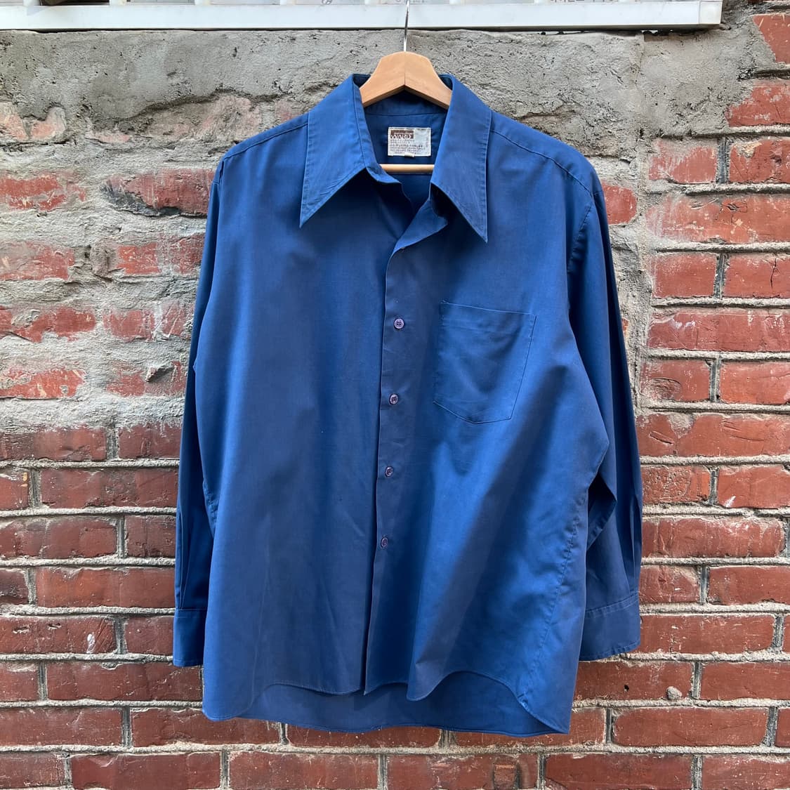 70‘s 몽고메리 제비추리 깃 셔츠 상품이미지1