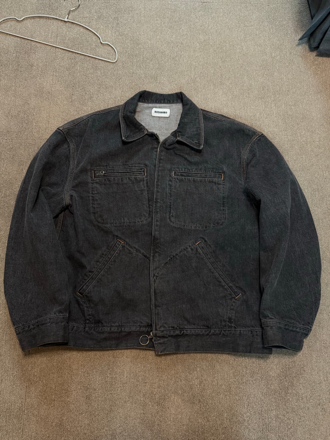 코자부로 데님 자켓 상품이미지1