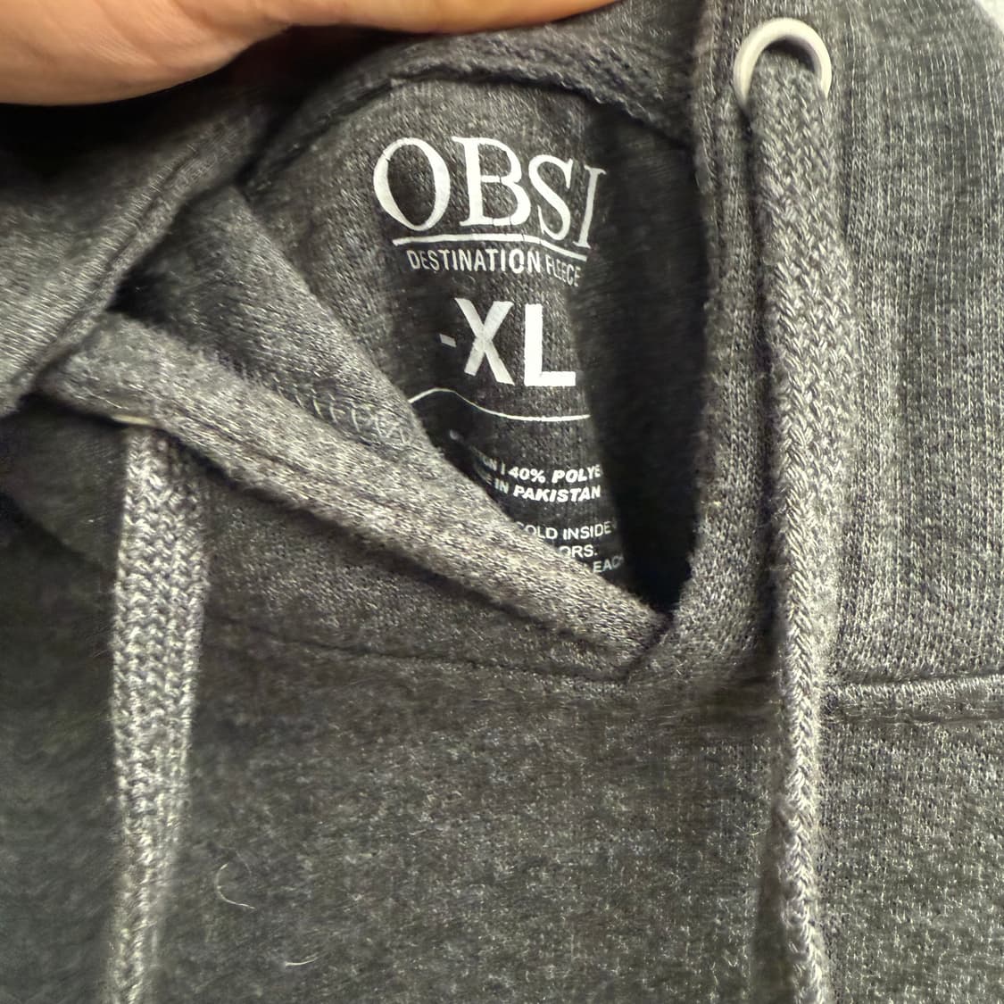 OBSI USA Califonia 프린팅 후드티 XL 상품이미지2