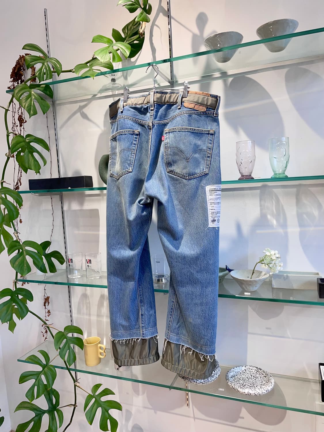 폴리퀀트 remake denim pants 상품이미지6