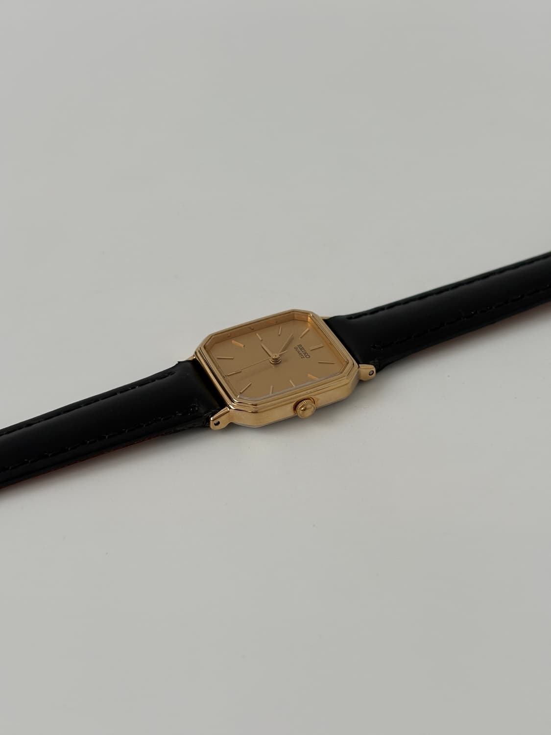 1980s Gold Octagon Ladies Quartz 상품이미지5