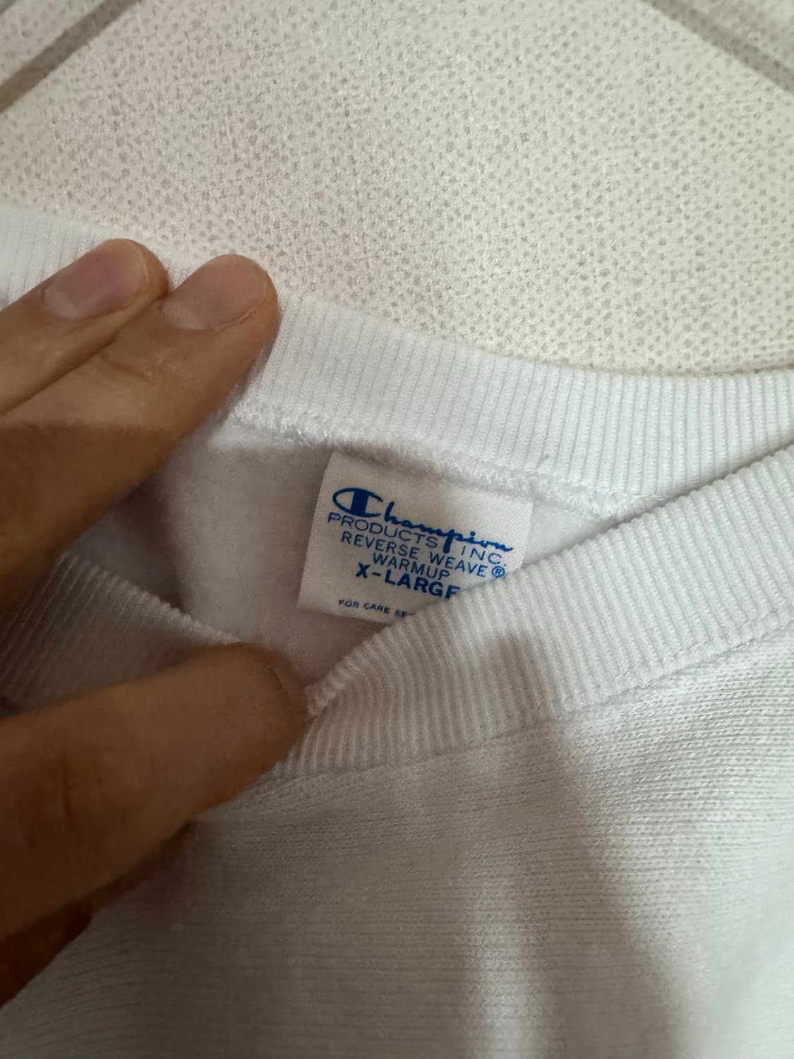 챔피온 리버스위브 블루택 XL 상품이미지3