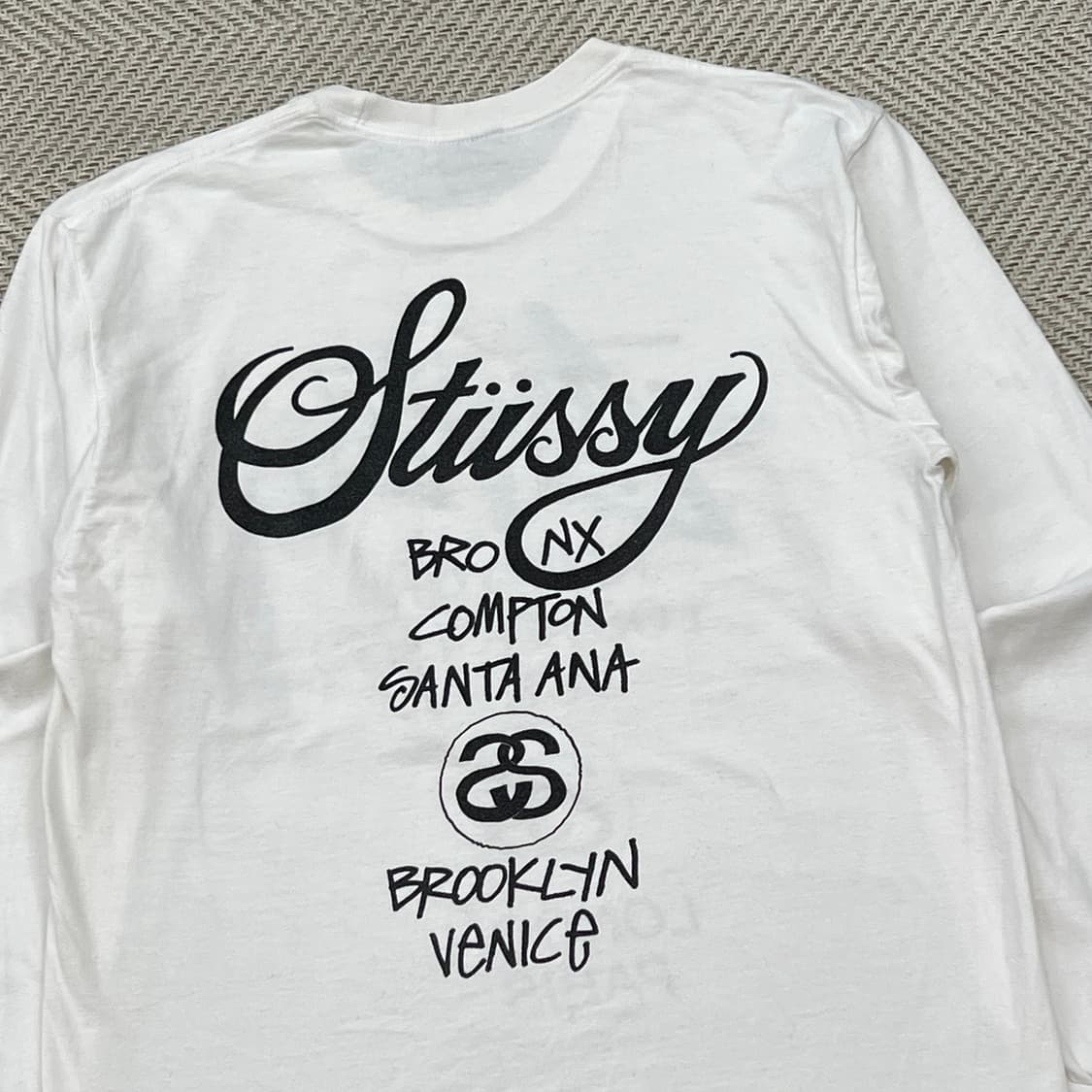 스투시 월드투어 롱슬리브 r3525 상품이미지4