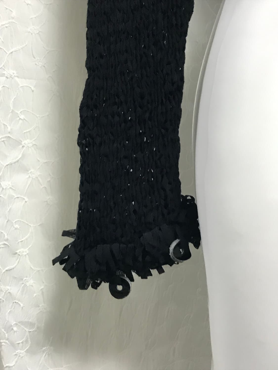 빈티지 hiroko bis 버튼 디테일 네트 가디건 상품이미지5