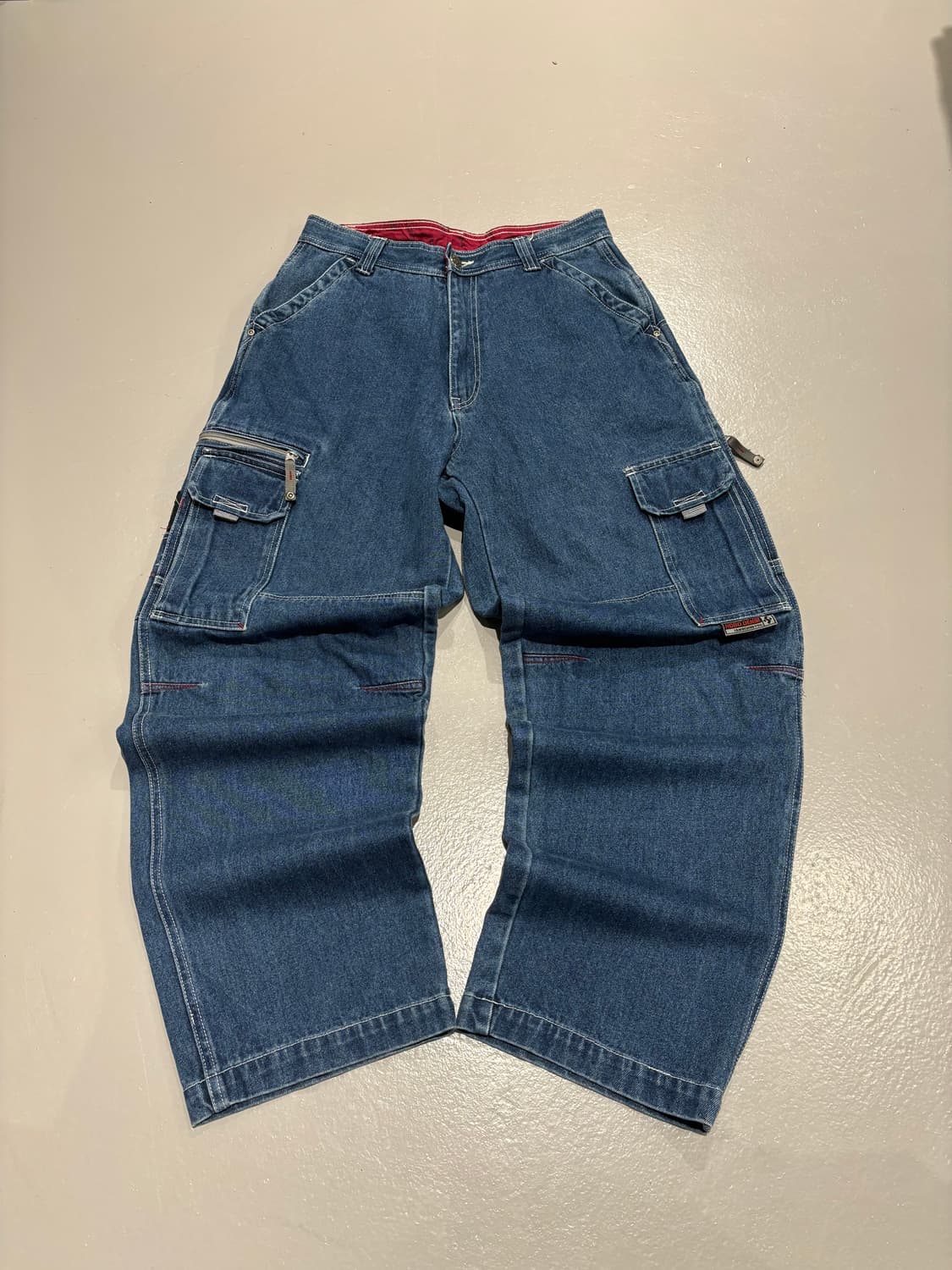 빈티지 힙합 데님 팬츠   상품이미지7