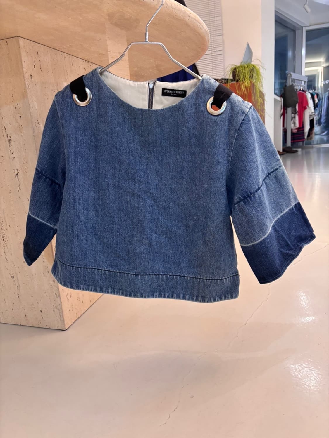 Vintage Opening Ceremony Denim Blouse 상품이미지1