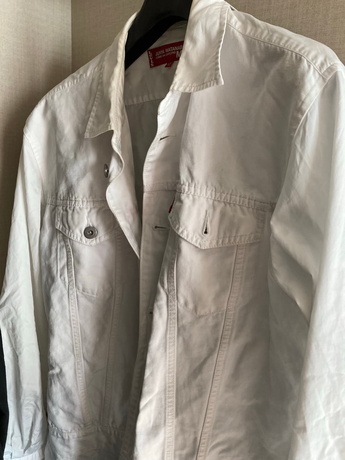 준야와타나베x리바이스 데미지 셔츠 상품이미지1