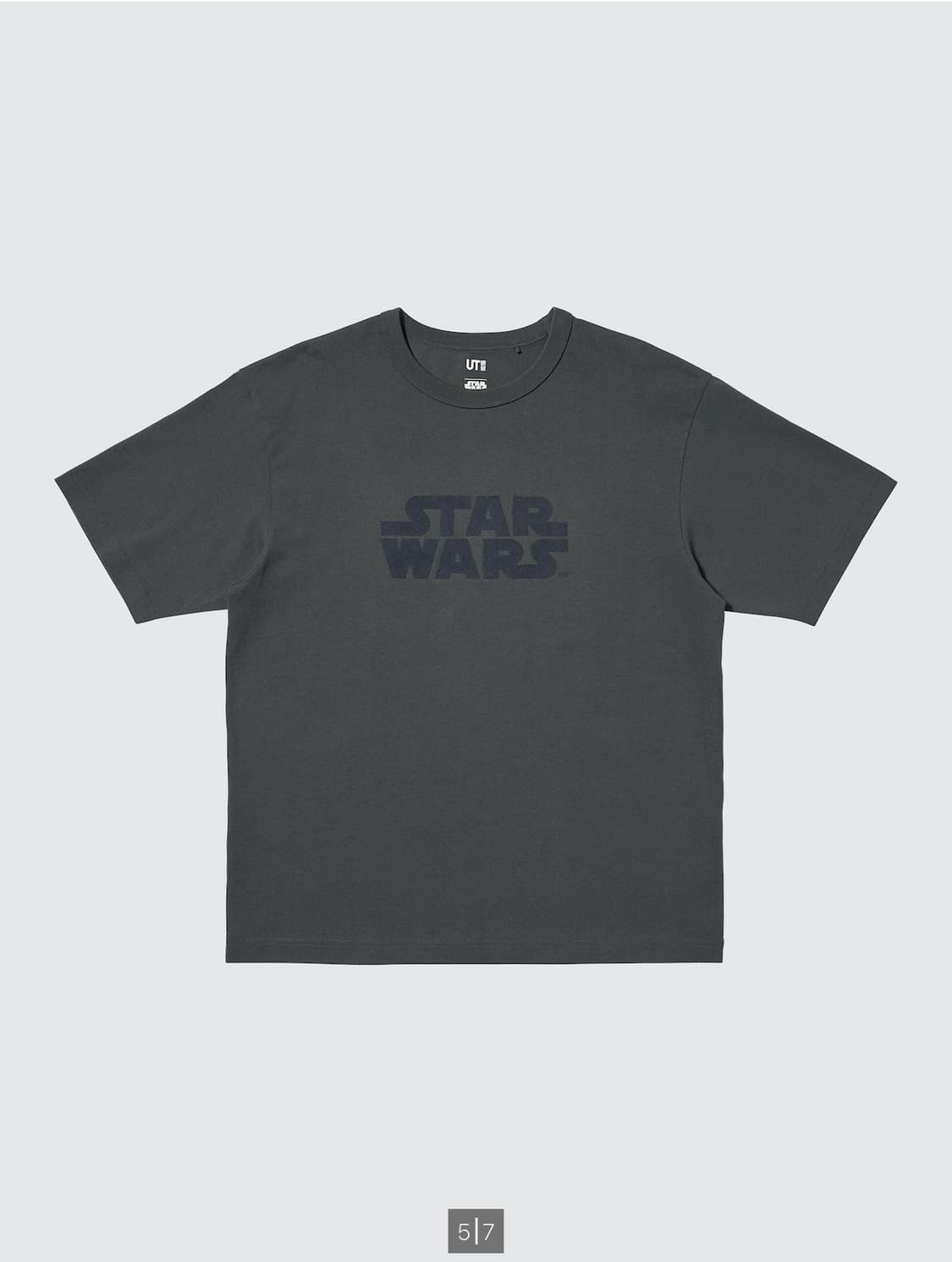 [4XL] 유니클로 스타워즈 UT 다크그레이 상품이미지1