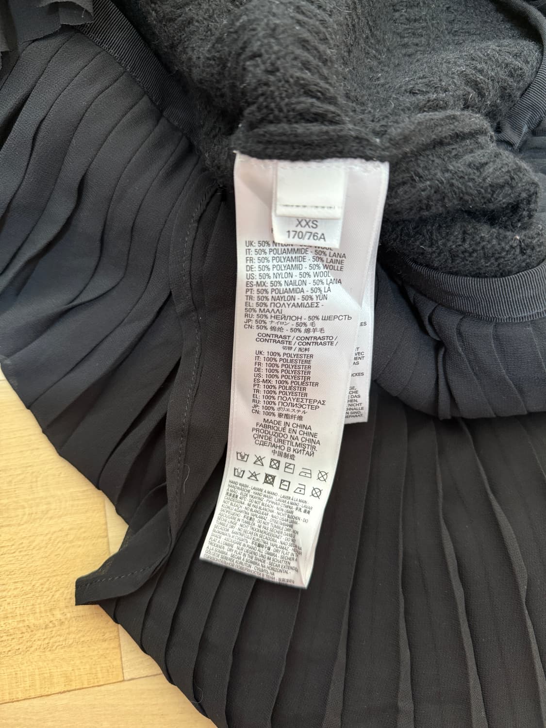 diesel black gold 터틀넥 니트 원피스 상품이미지7