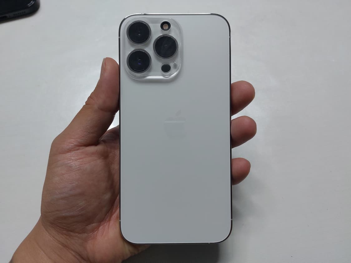 아이폰 13PRO 화이트 티타늄 512GB 홍콩판(무음카메라, 듀얼유심) 상품이미지2