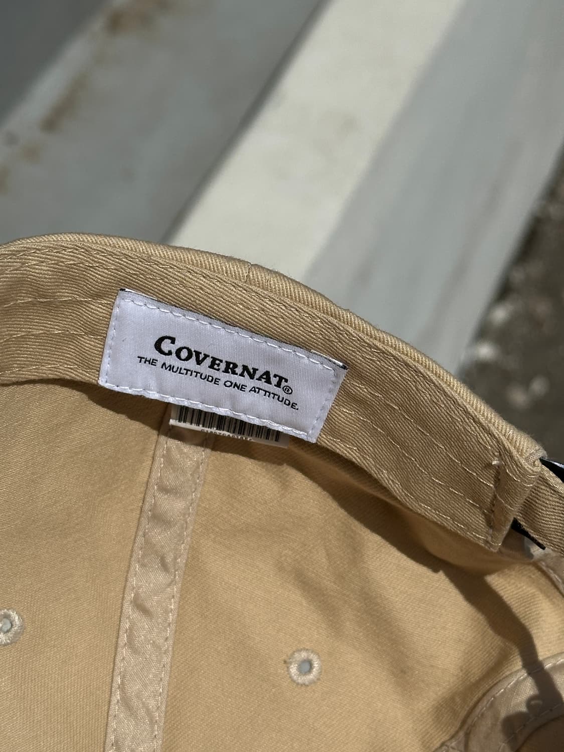 [F] 커버낫 베이지 볼캡 모자 상품이미지6