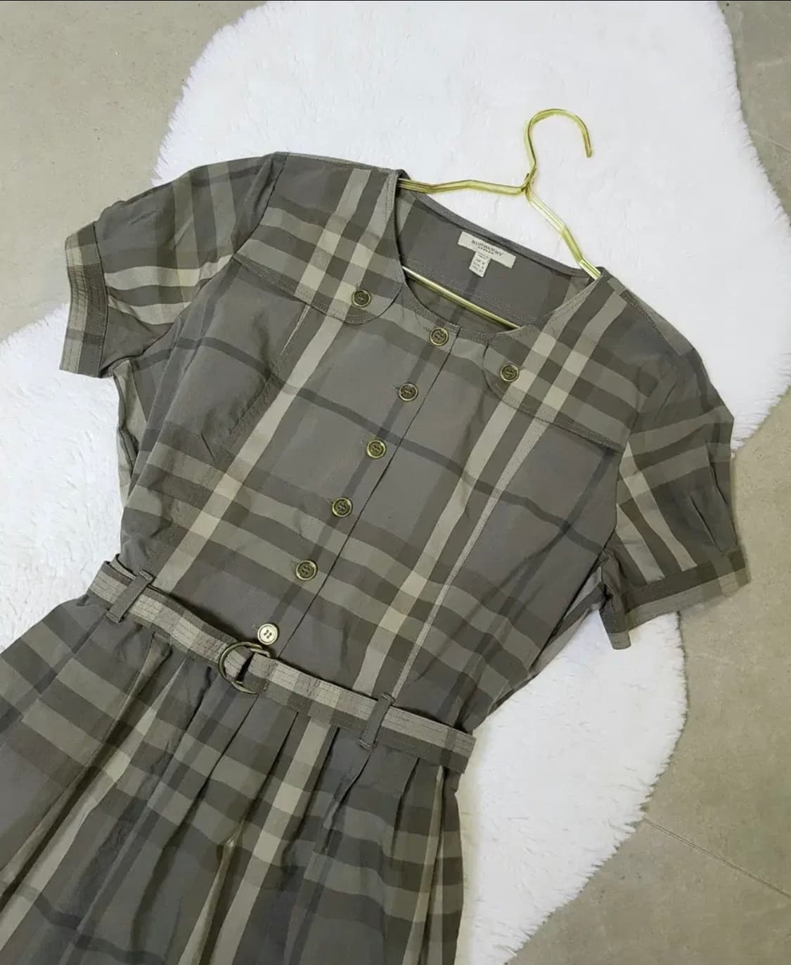 정품 버버리. 채크 원피스. 66 상품이미지2