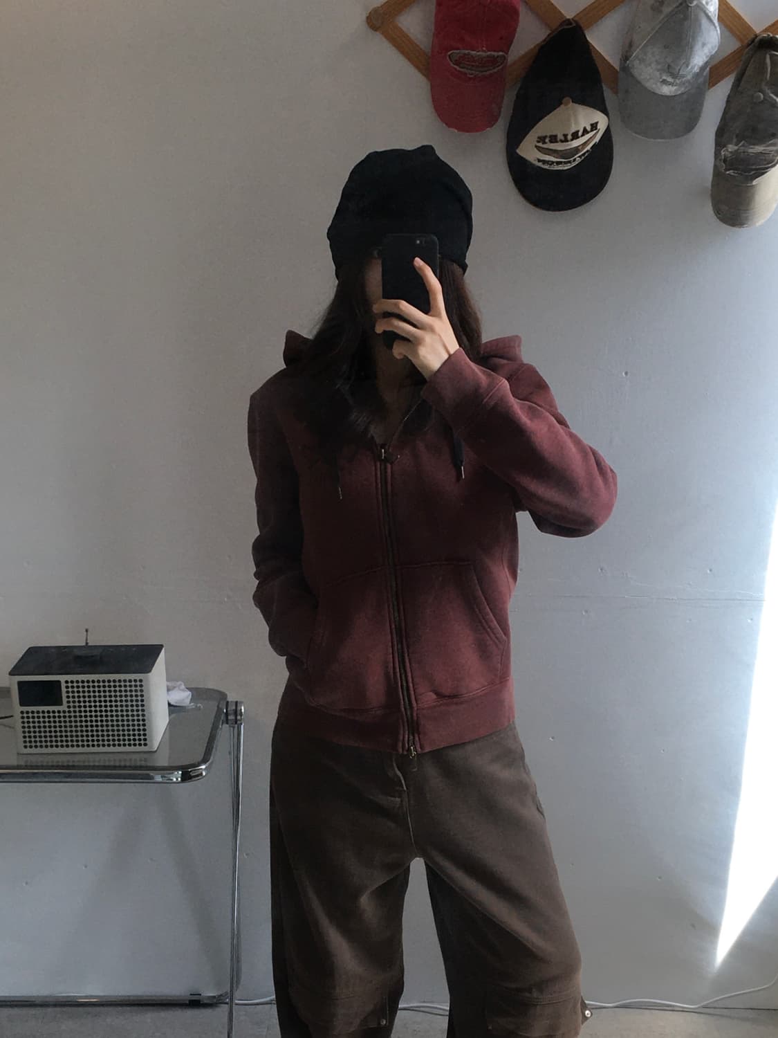 리바이스 가슴로고 헤비 후드집업 상품이미지2