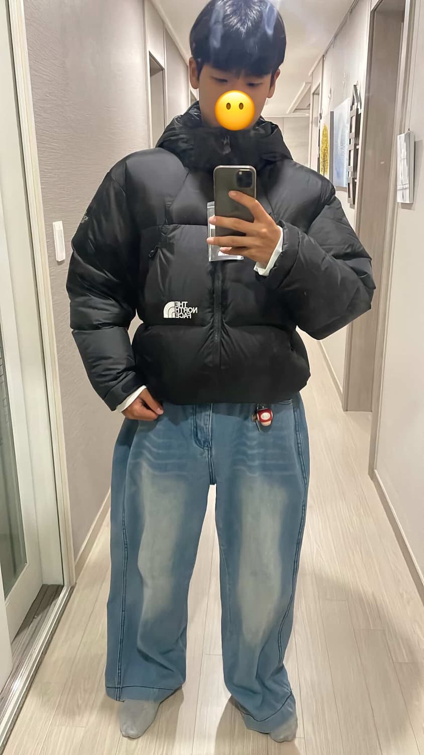 노스페이스 화이트라벨 프로젝트 다운자켓 패딩 새상품M 상품이미지1