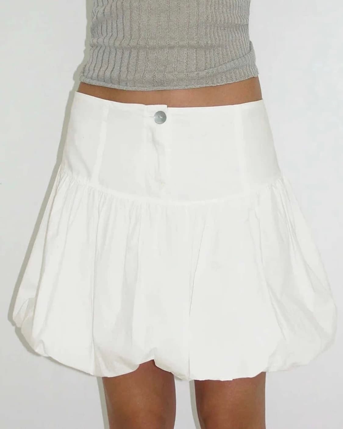 새상품 특가💎 palomawool 팔로마울 레이어링 벌룬 스커트 38 상품이미지4