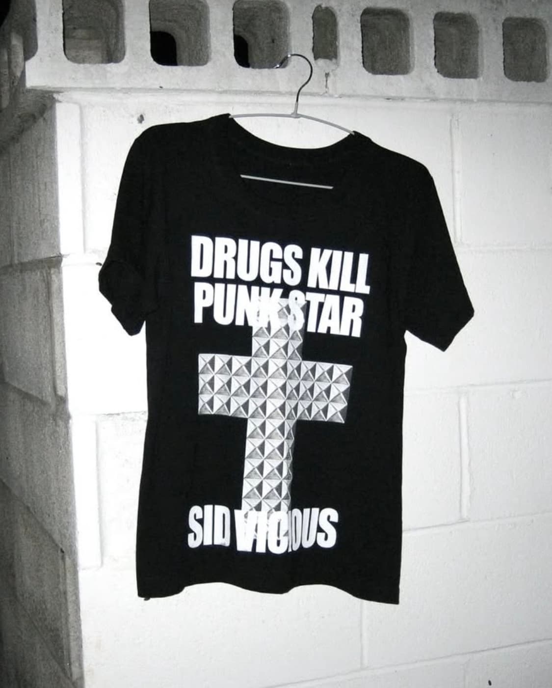 drugs kill punk star t-shirt 상품이미지1