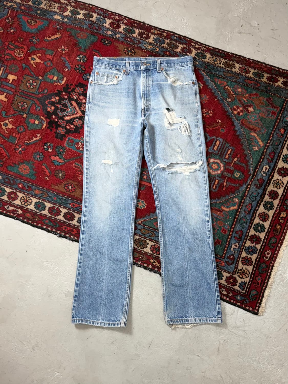 90's USA Made 빈티지 리바이스 517 부츠컷 상품이미지2