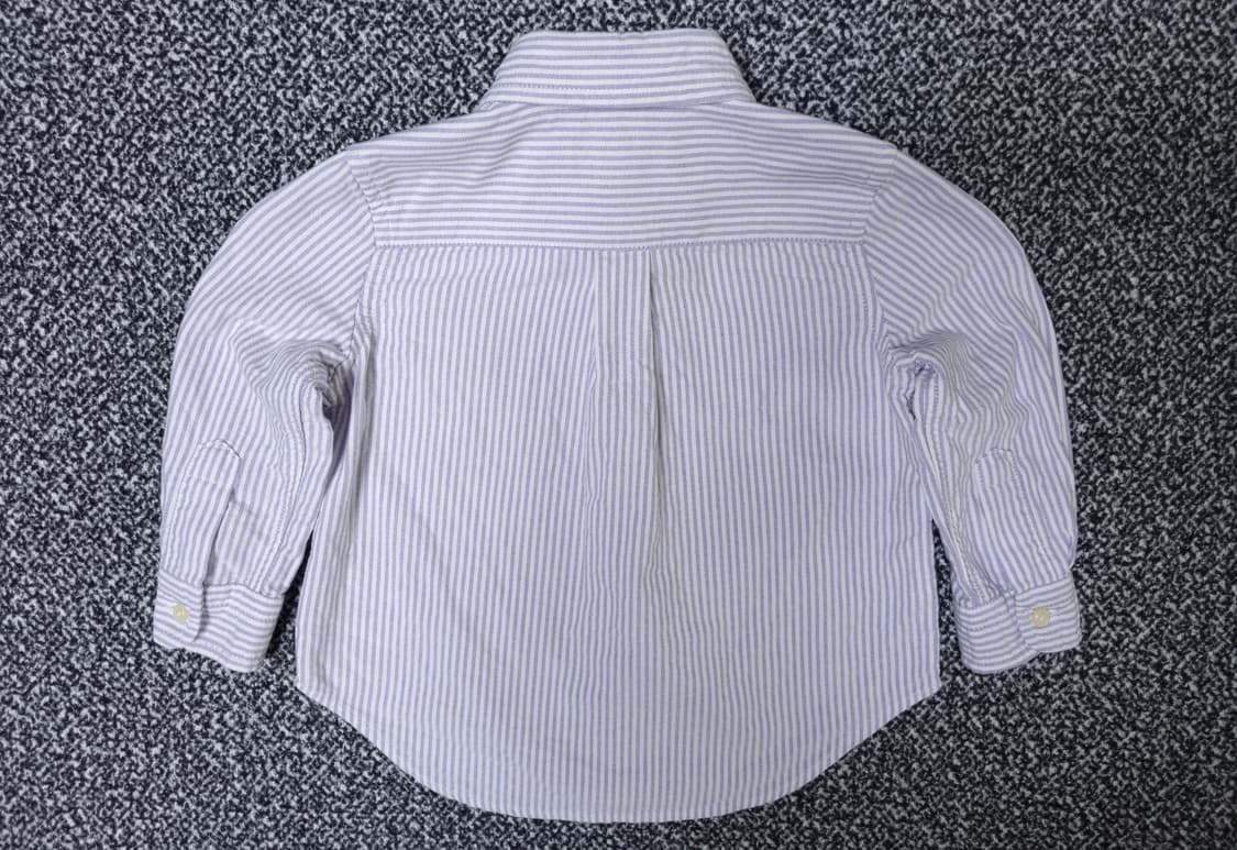 [무료배송][18M]폴로 베이비 옥스포드 셔츠 남방 상품이미지2