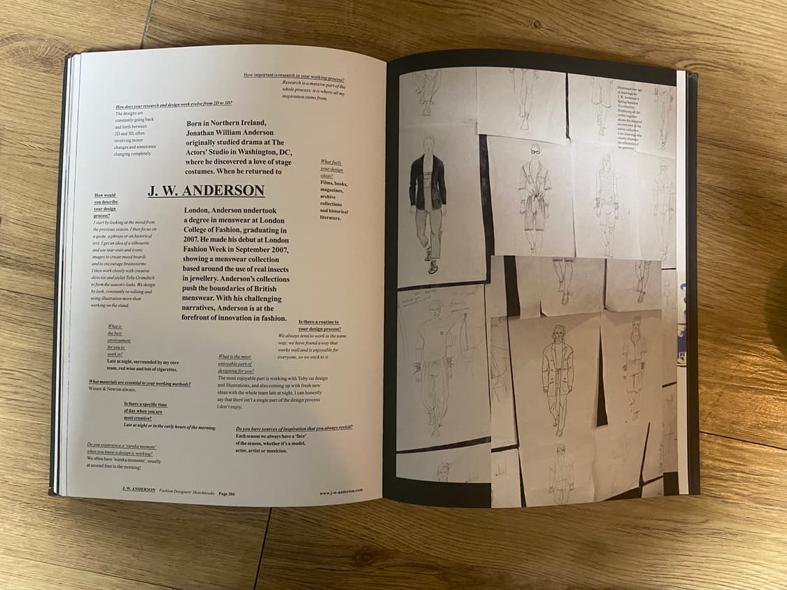 패션 디자이너의 스케치북 하드커버 상품이미지1