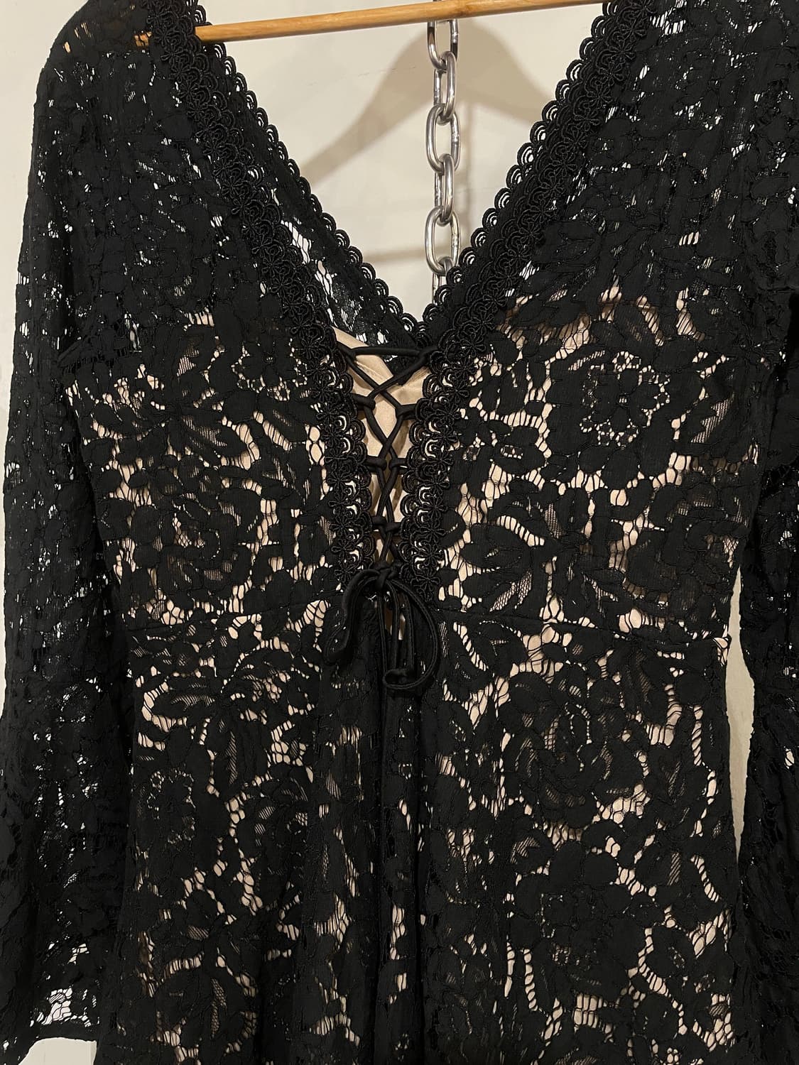 플라워 블랙 레이스 원피스 고딕 고스 펑크 오리엔탈 상품이미지9