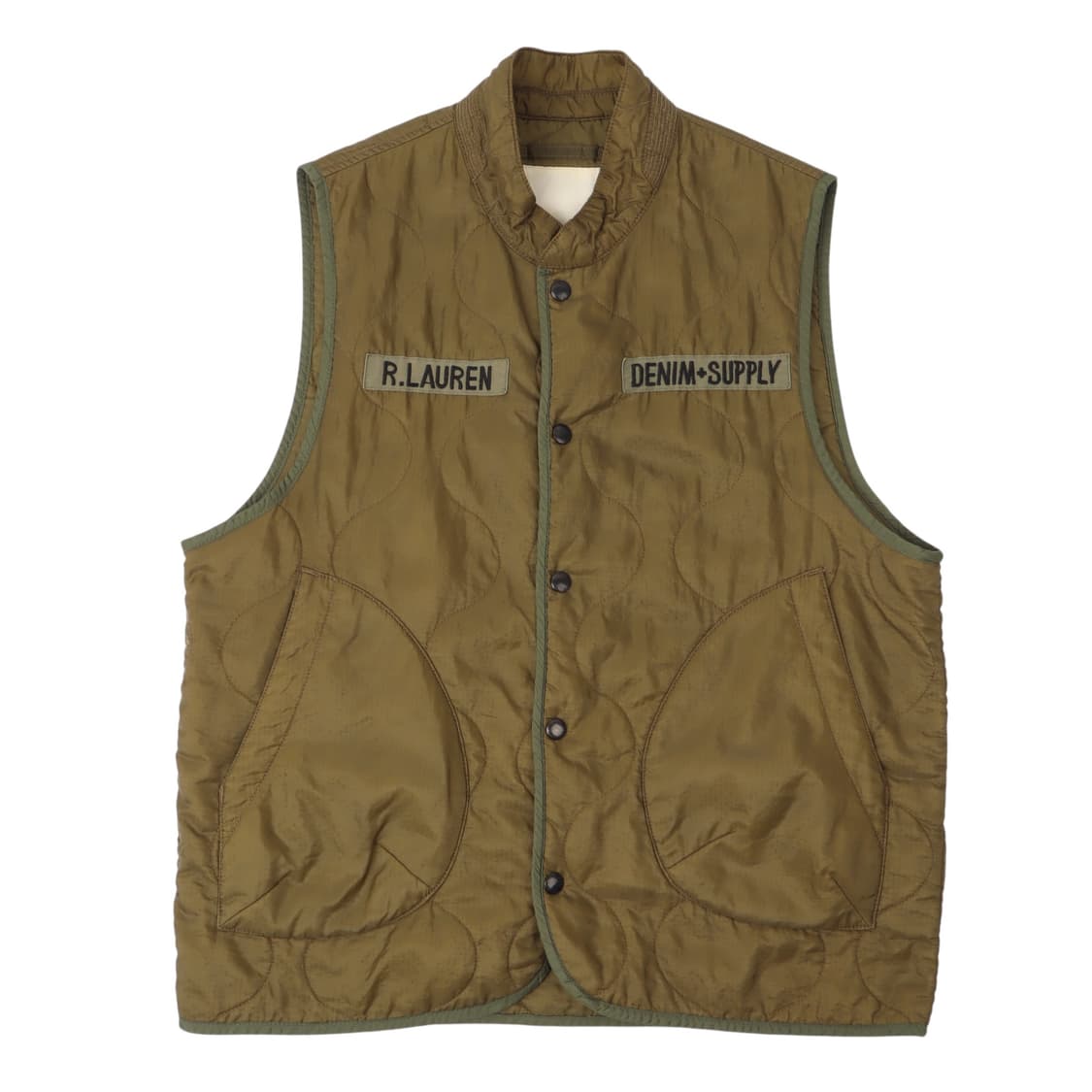 데님앤서플라이 플래그 퀄팅 베스트 상품이미지1