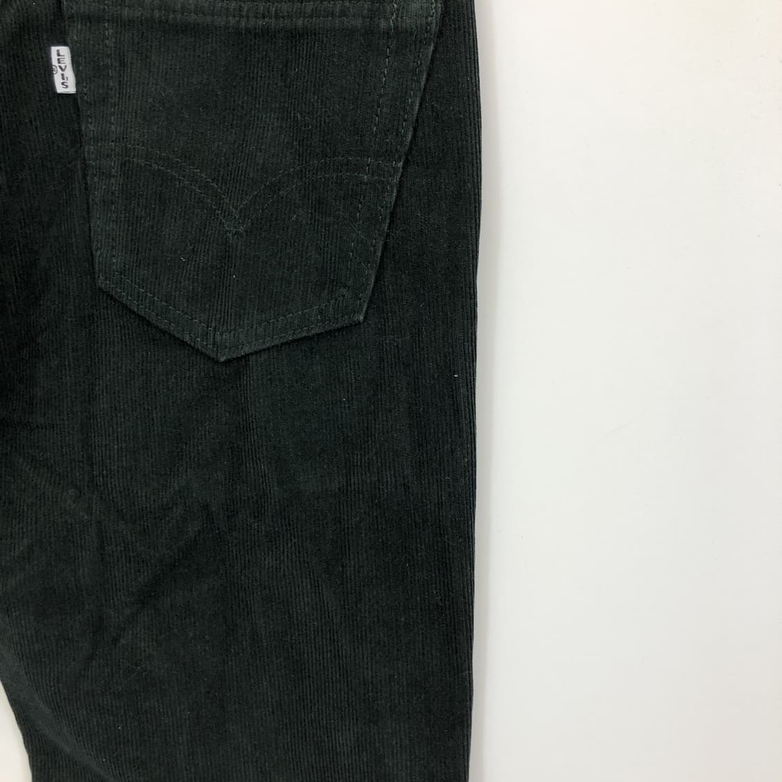 리바이스 프리미엄 빅E 화이트탭 코듀로이 팬츠 28 그린 상품이미지4
