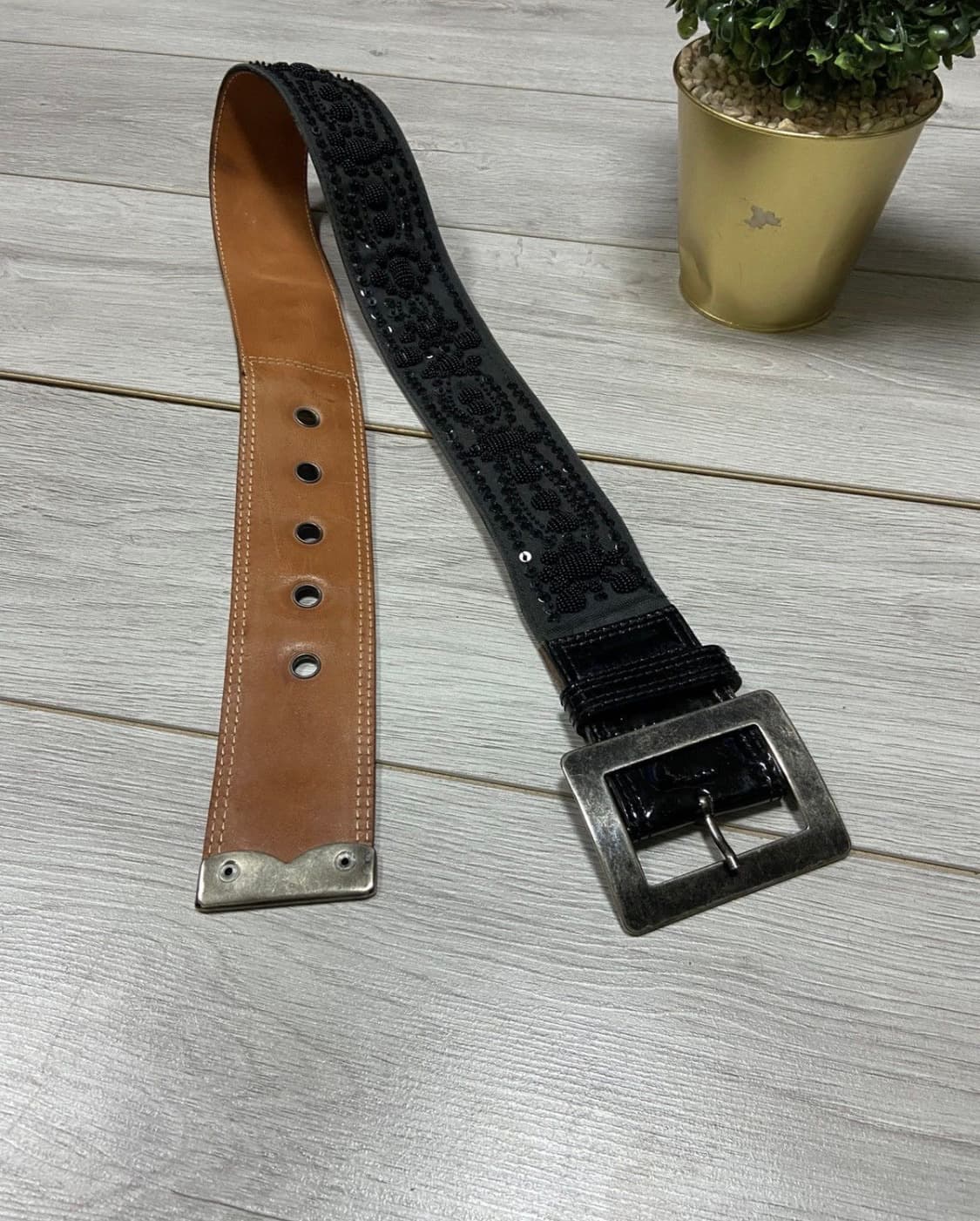 드리스반노튼 라인스톤 벨트 상품이미지7