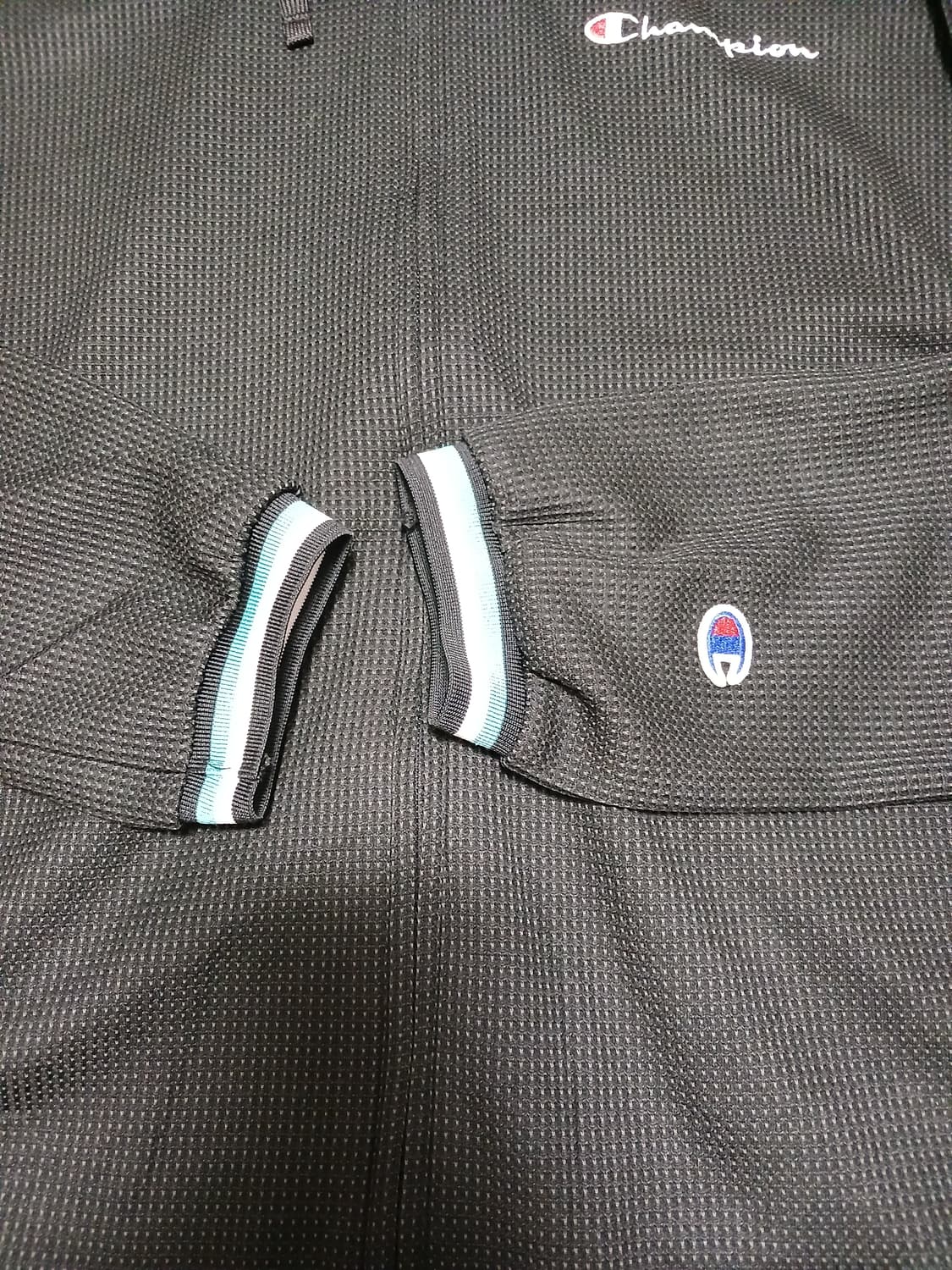 챔피온 매쉬 로고 자수 후드 집업  상품이미지4