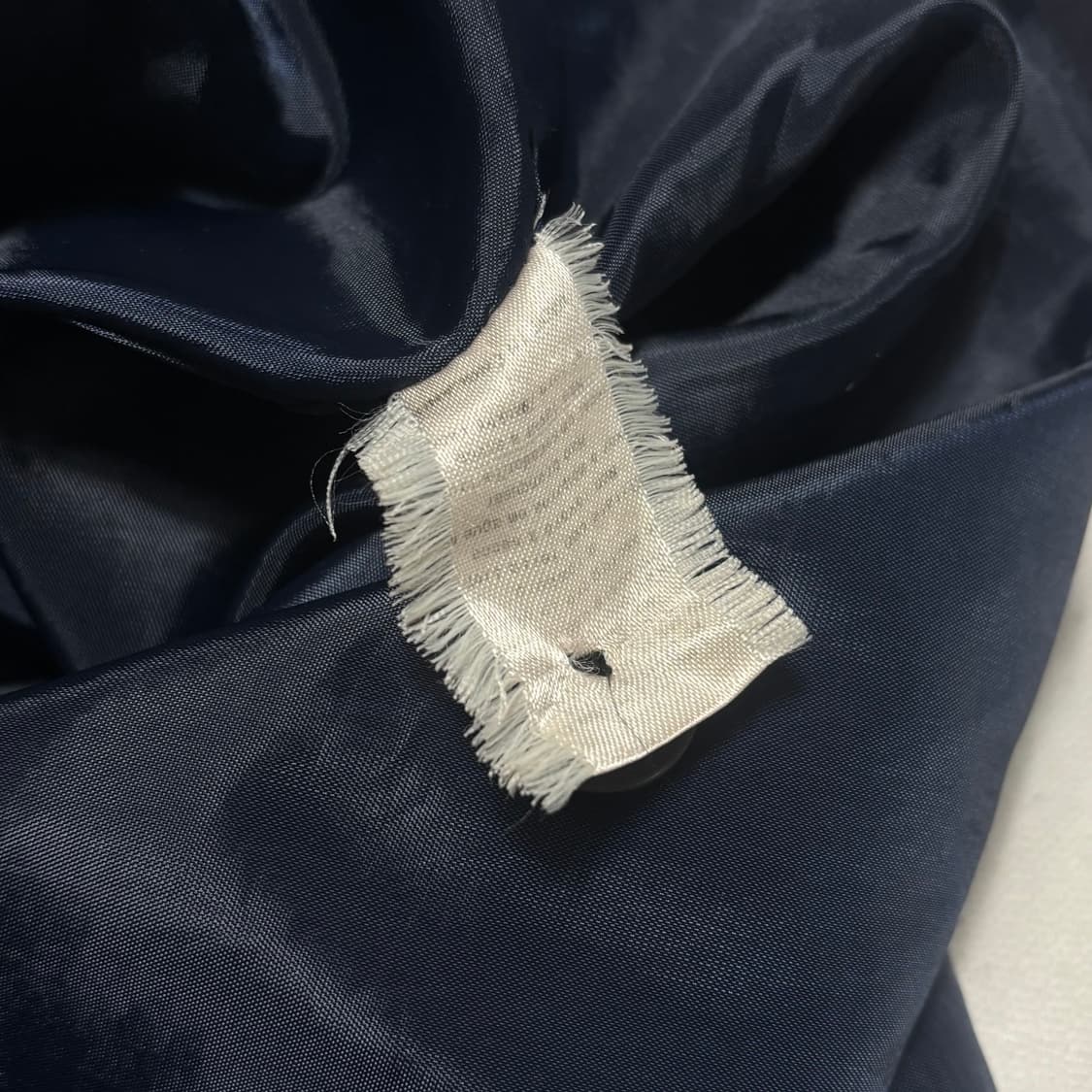 100 버버리 네이비 코튼 자켓 상품이미지5