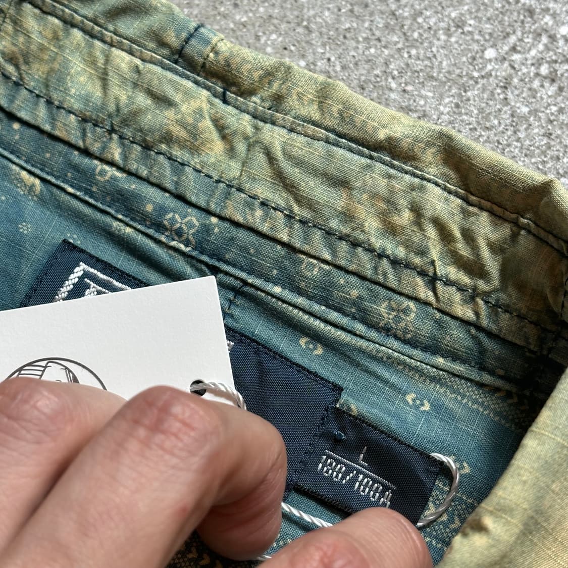 폴로 패치워크 셔츠 상품이미지3