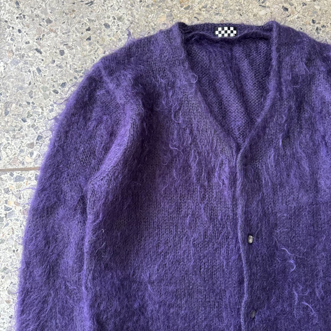 [L~XL] 빈티지 모헤어 가디건 상품이미지3