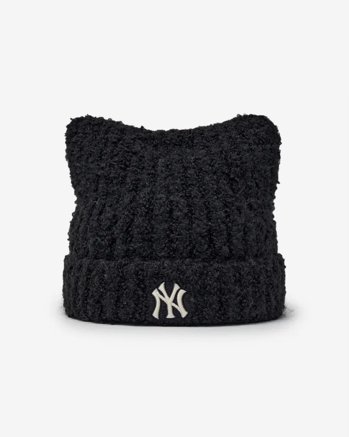 mlb 플러시 미야옹 비니 블랙 상품이미지1