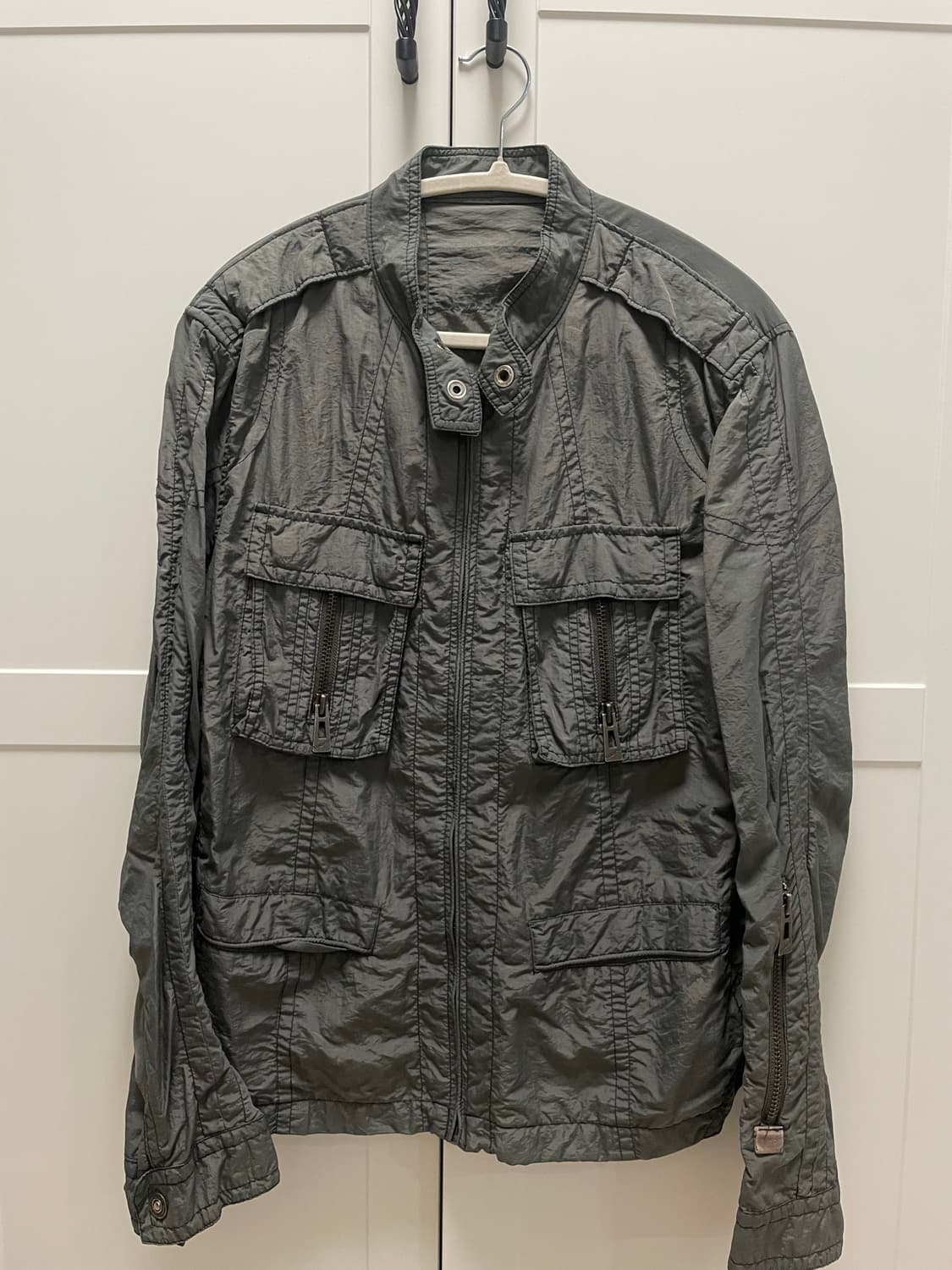 빈티지 카키 멀티포켓 필드 자켓 상품이미지1