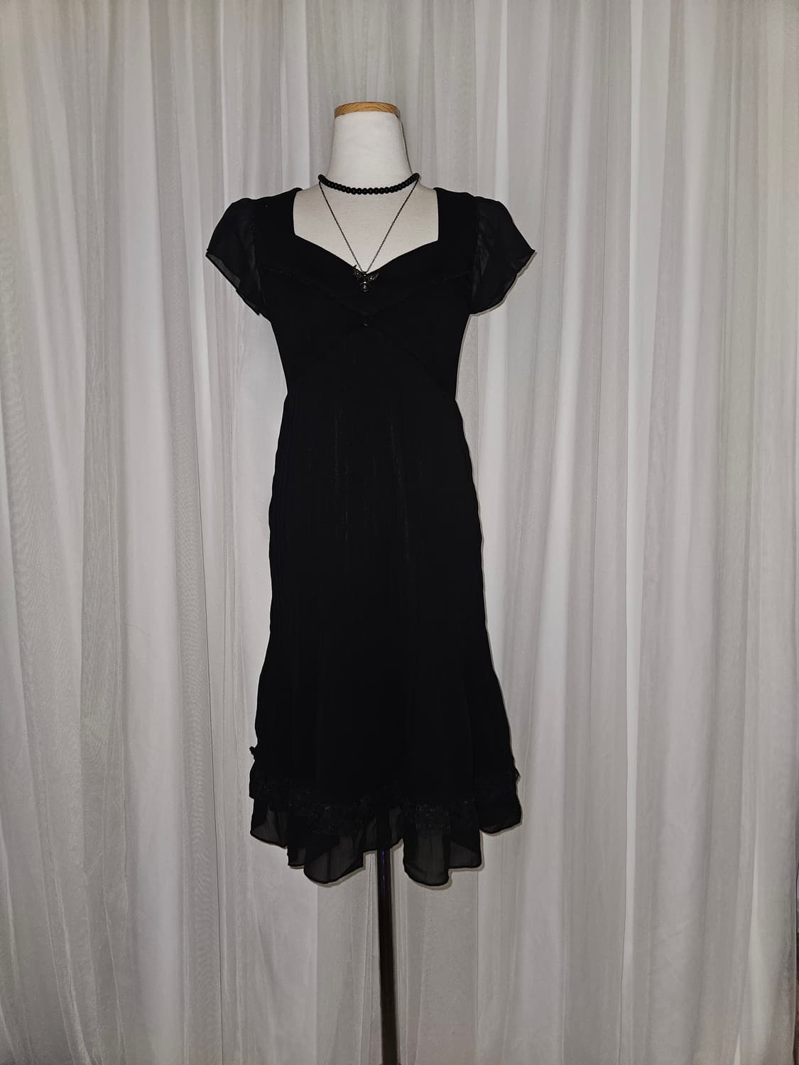 durer 블랙 슈슈룬 바닐라 히메 드레스 상품이미지1