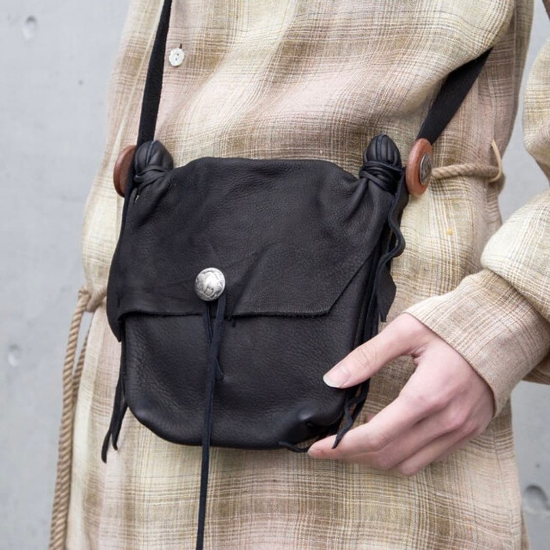 [OS]BOWWOW 바우와우 디어스킨 미니 크로스백 상품이미지6