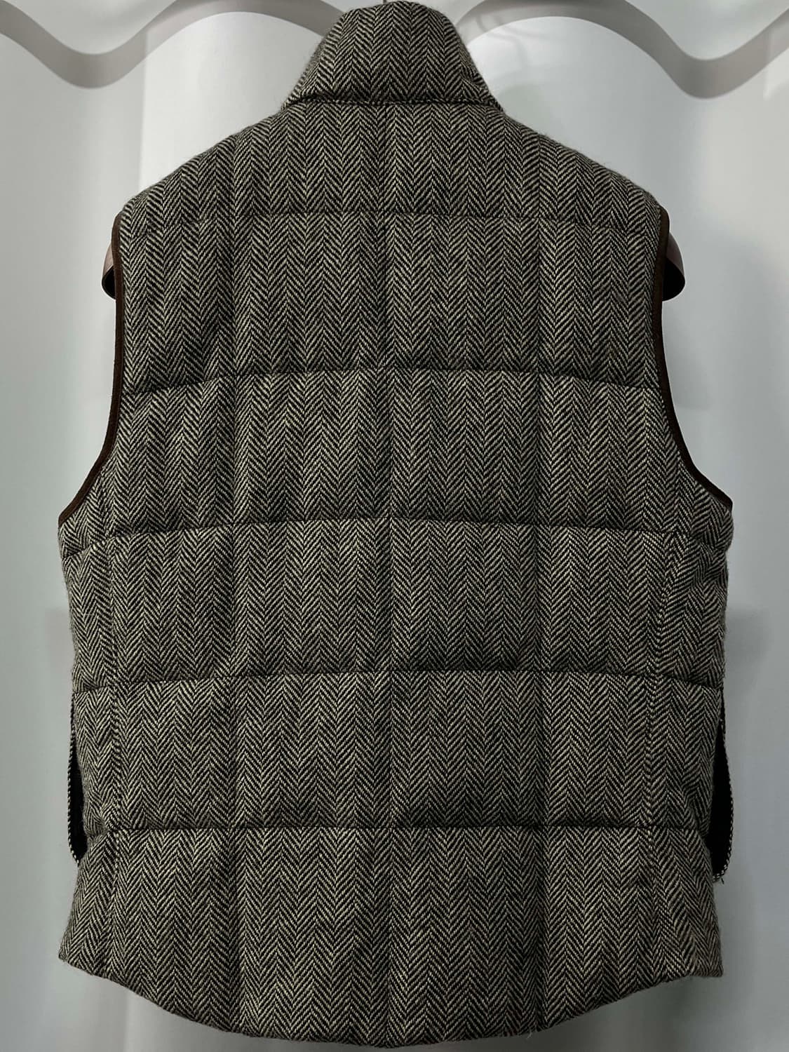 폴로 랄프로렌 알파카 울 헤링본 헌팅 다운 베스트 자켓 상품이미지2