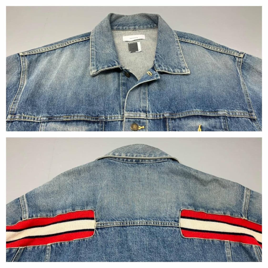 파세타즘 오버 데님자켓 상품이미지3