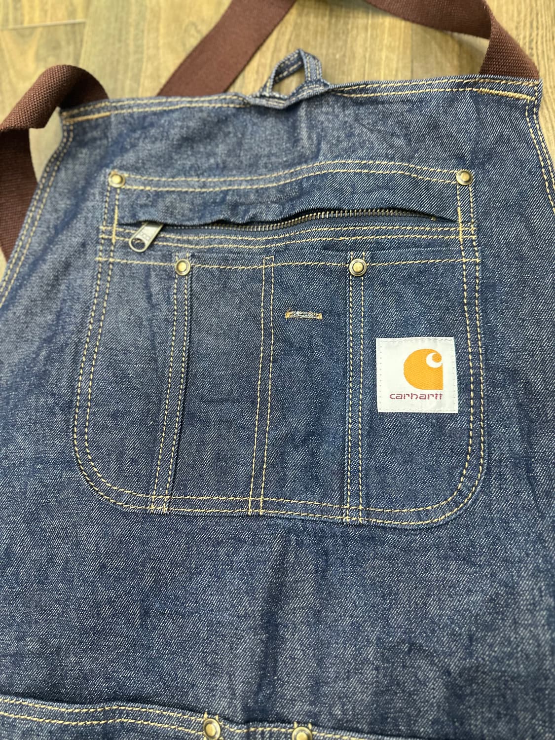 칼하트 앞치마. 데님  상품이미지2