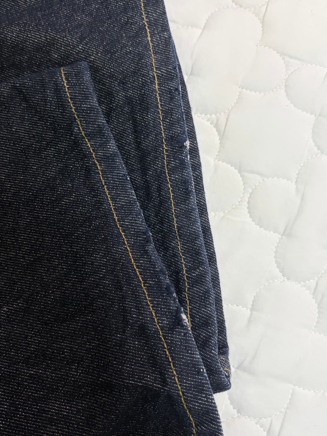 굿라이프웍스 인디고 배기 데님팬츠 상품이미지3