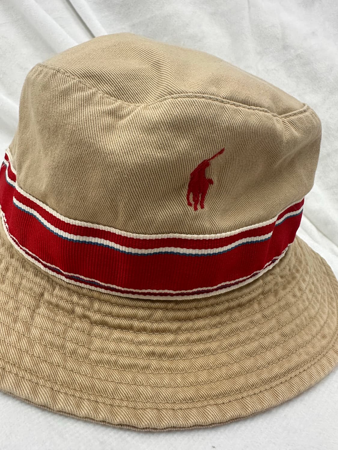 (S-M)폴로 버킷햇 베이지 상품이미지2