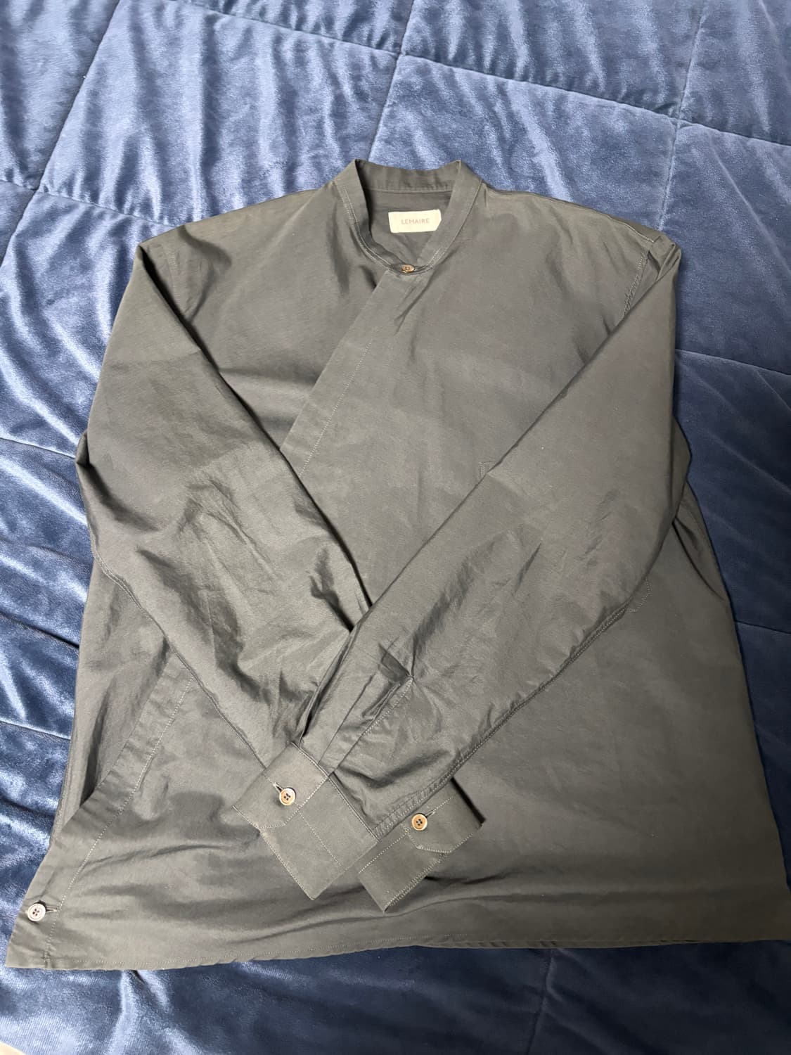 21ss 르메르 랩오버셔츠 xs 상품이미지3