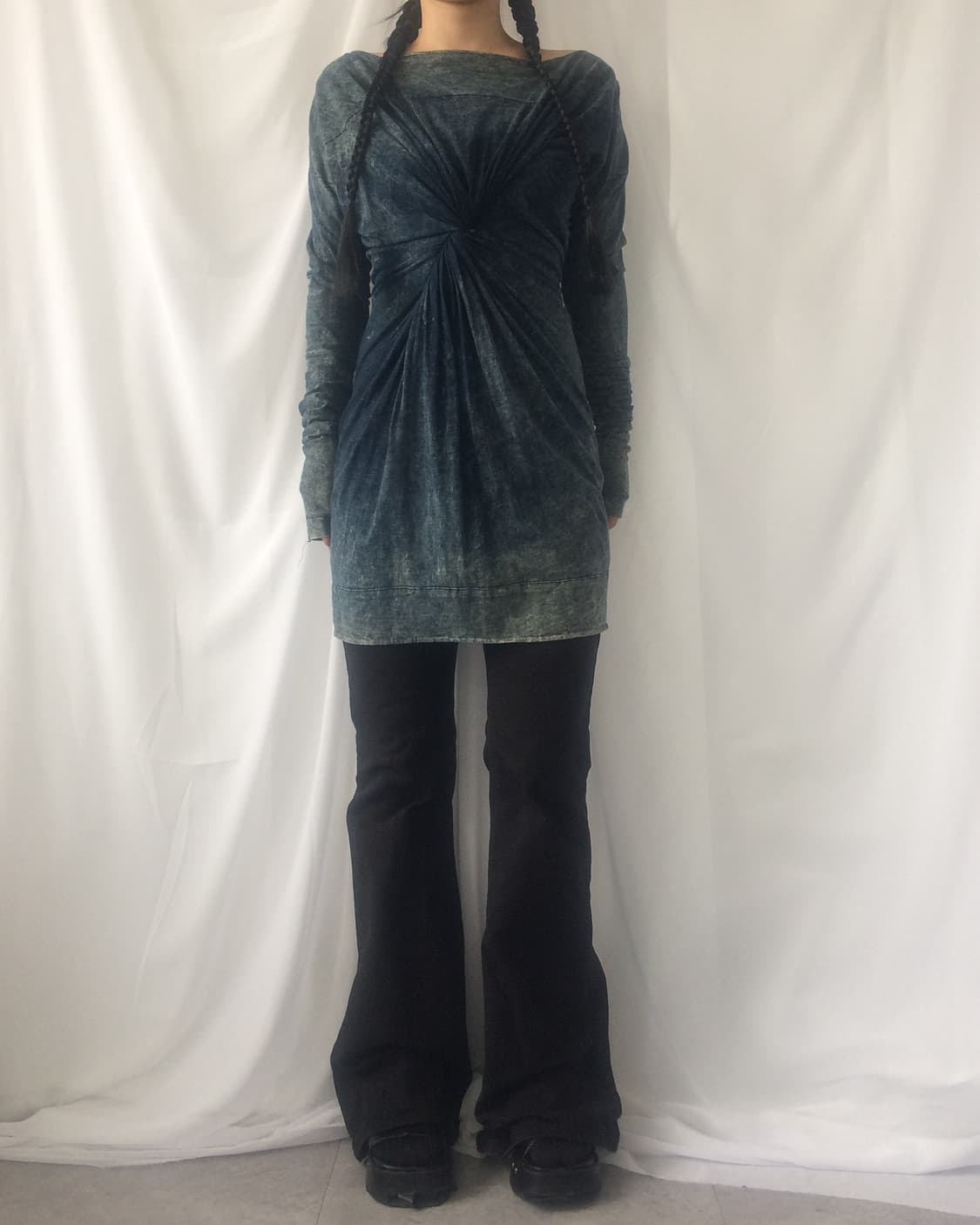 Diesel drape washed onepiece 상품이미지6