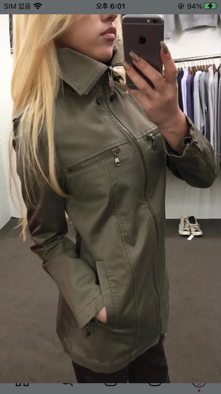 99‘ 캐서린햄넷 블루종자켓 상품이미지9