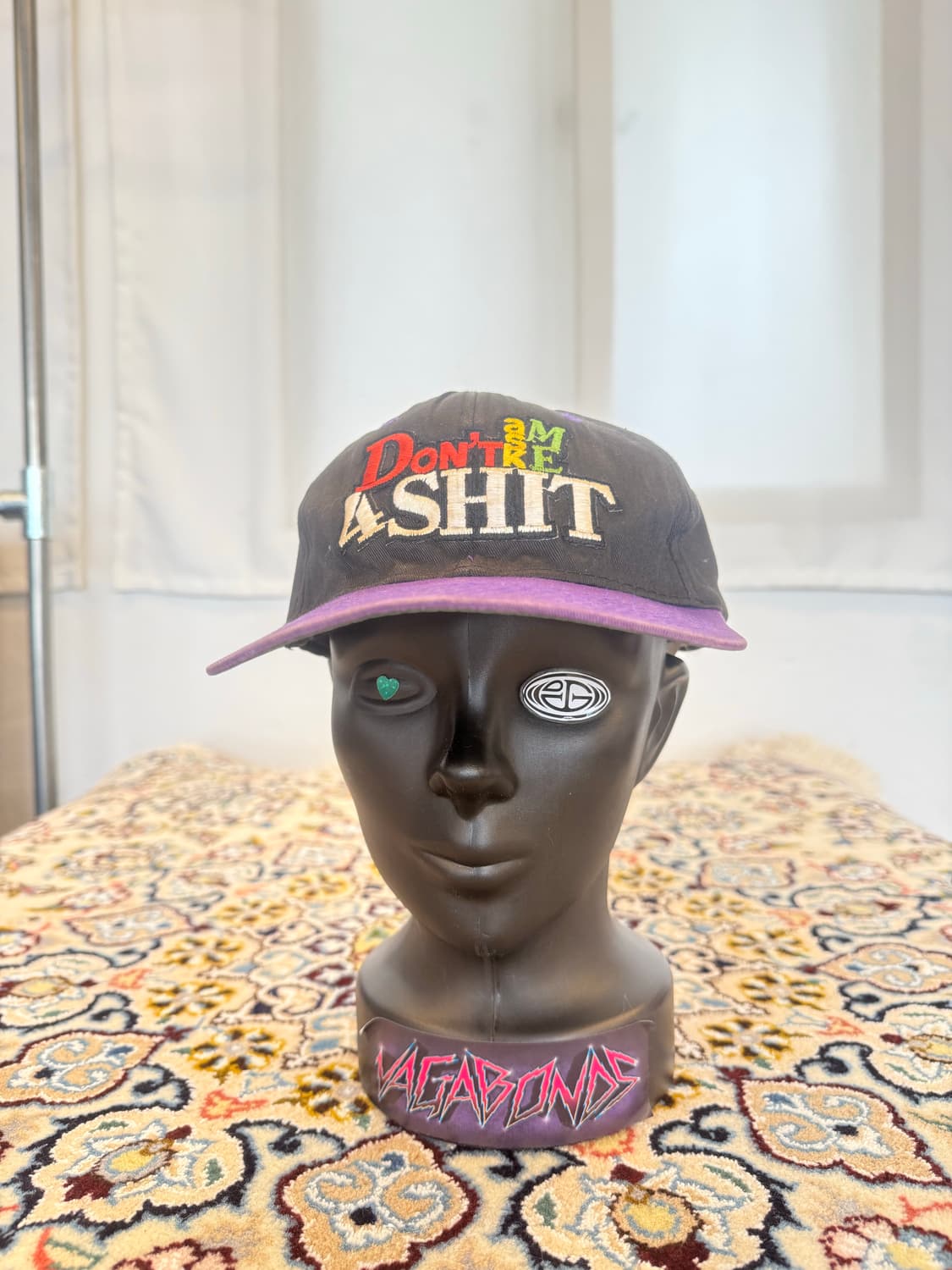 아메리칸 빈티지 올드스쿨 자수 캡 상품이미지6