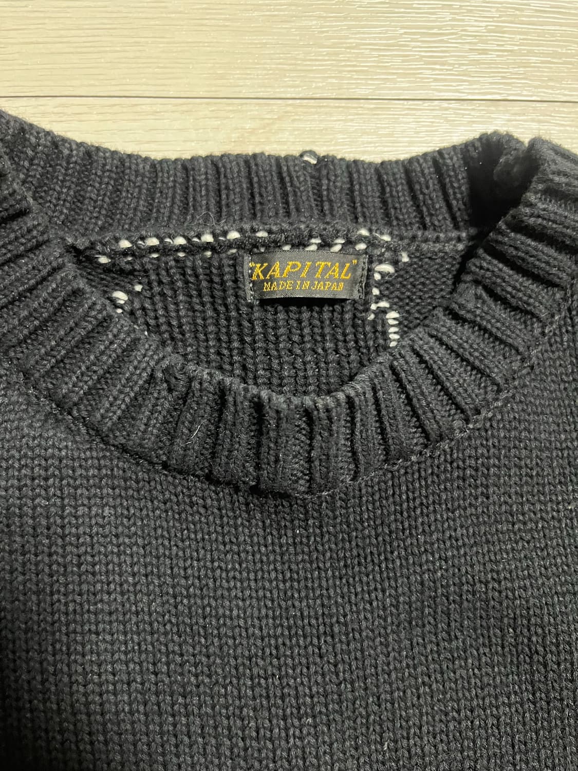 캐피탈 본 니트 1사이즈 상품이미지3