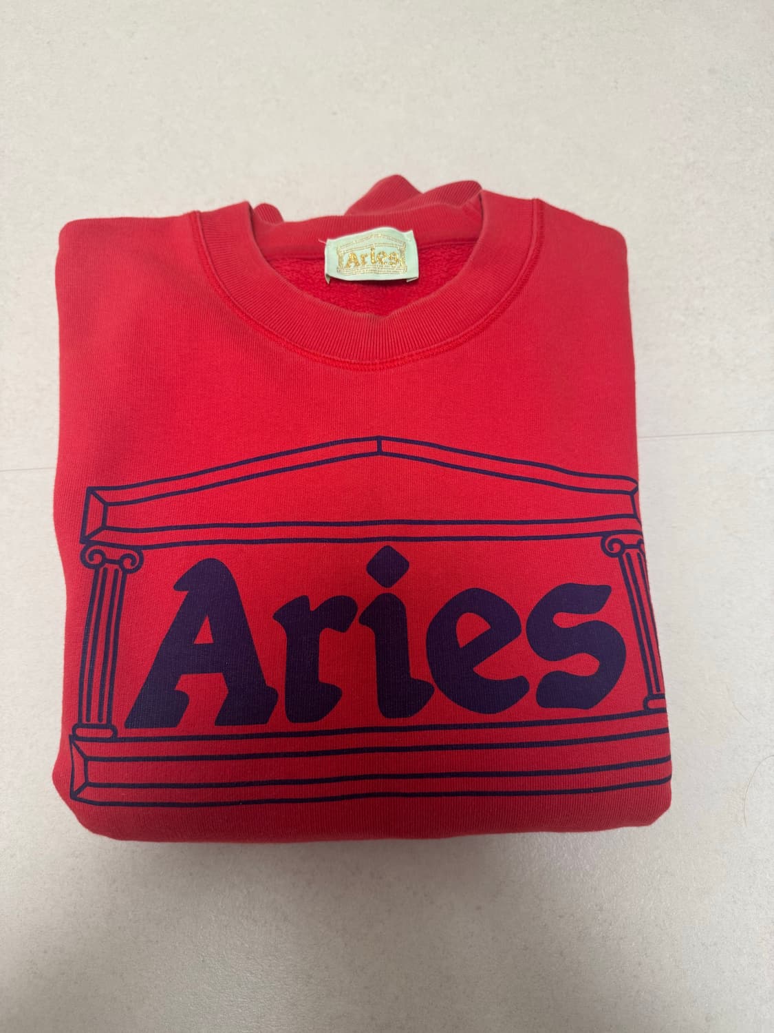 aries 에리즈 맨투맨 상품이미지1