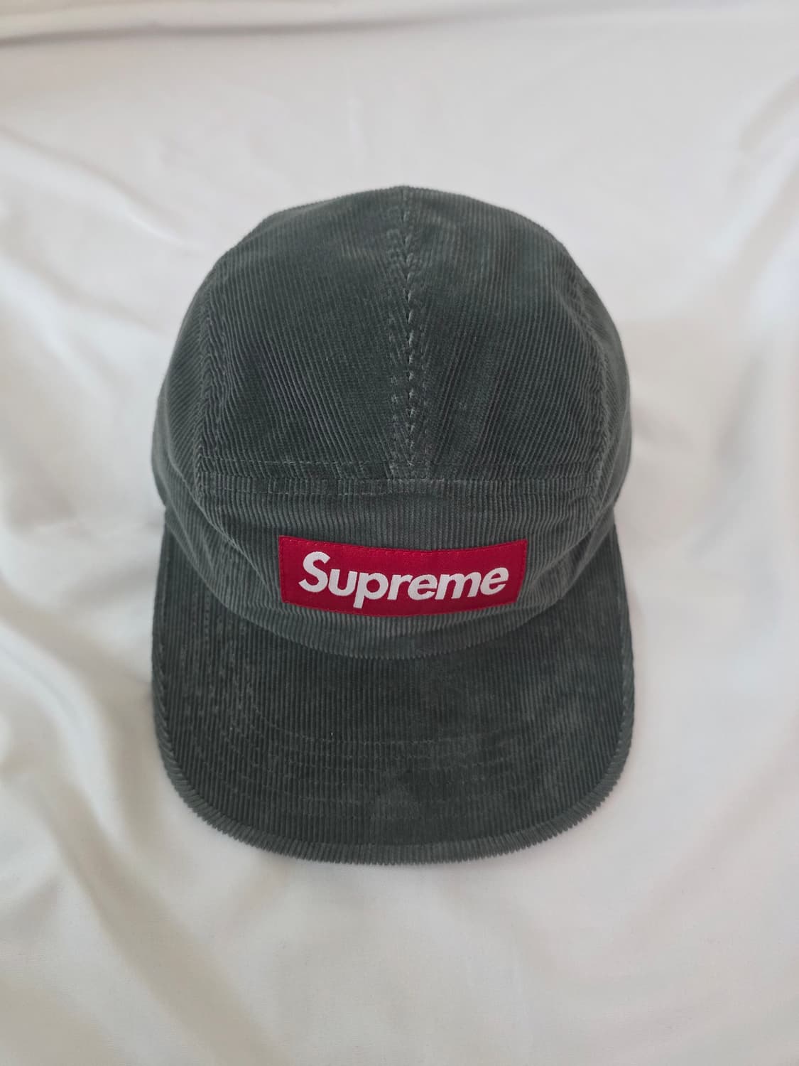 슈프림 코듀로이 캠프캡 그레이 상품이미지1