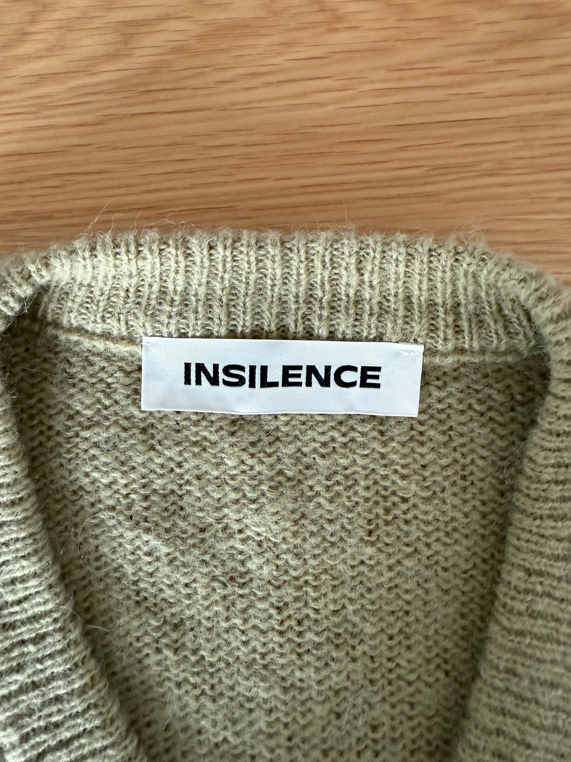 인사일런스(INSILENCE) 디스 가디건 상품이미지6