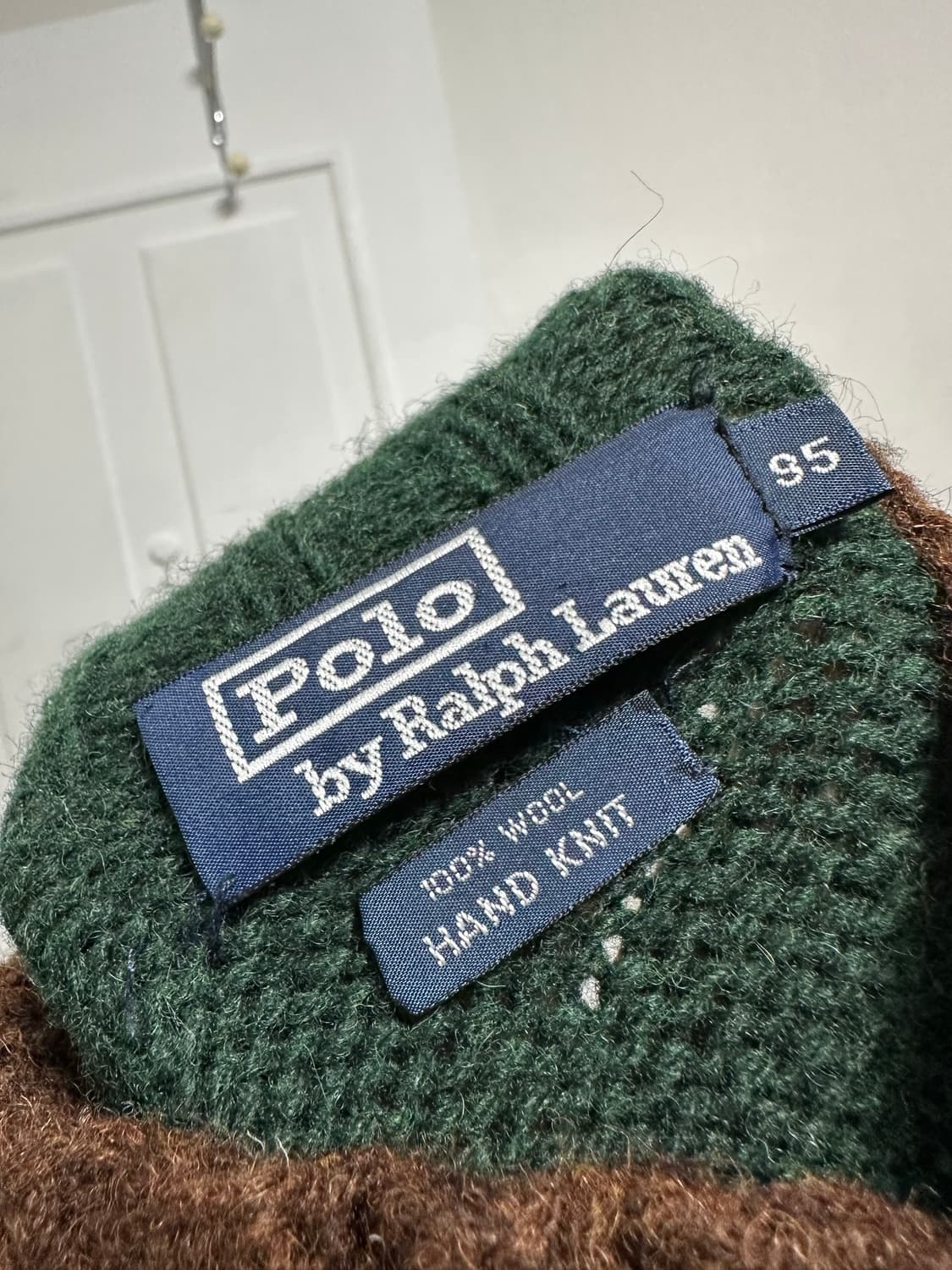 폴로 랄프로렌 핸드 니트 스키 울 가디건 상품이미지3