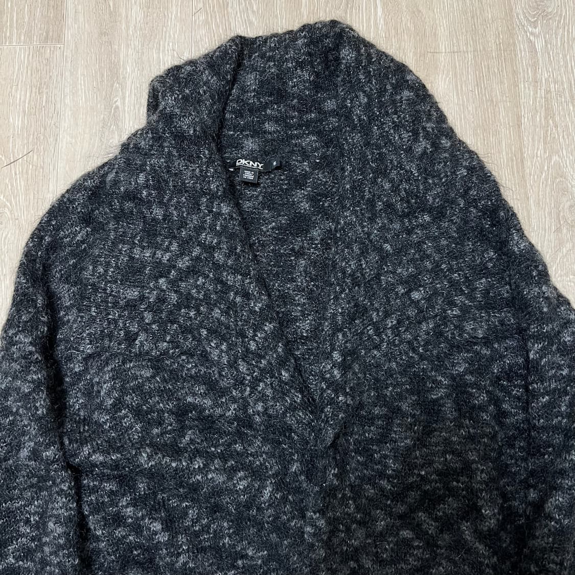 DKNY 뉴욕 여성 모헤어 롱 니트 가디건 S/90  상품이미지2